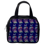 Jaw Dropping Horror Hippie Skull Classic Handbag (Two Sides) Back