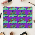 Jaw Dropping Comic Big Bang Poof Cosmetic Bag (XL) Front