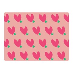 Hearts Double Sided Flano Blanket (mini) 