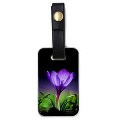 Floral Nature Luggage Tag (one Side) by Sparkle