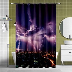 Spark Shower Curtain 48  X 72  (small) 