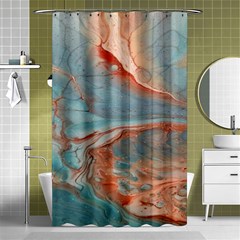 Colorful Shower Curtain 48  X 72  (small) 