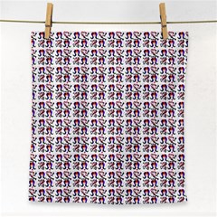 60s Ombre Hair Girl White Face Towel by snowwhitegirl