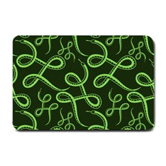 Snakes Seamless Pattern Small Doormat  by Amaryn4rt