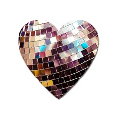 Disco Ball Heart Magnet by essentialimage