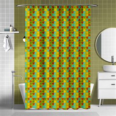 Lemon And Yellow Shower Curtain 48  X 72  (small) 