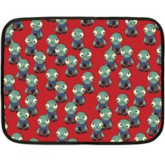 Zombie Virus Fleece Blanket (mini) by helendesigns