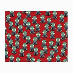 Zombie Virus Small Glasses Cloth (2 Sides) by helendesigns