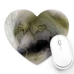 Wolf Evil Monster Heart Mousepads