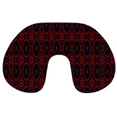 Digital Mandale Travel Neck Pillow by Sparkle