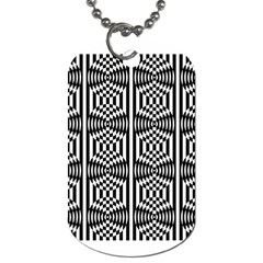 Optical Illusion Dog Tag (one Side) by Sparkle