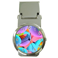 3d Color Swings Money Clip Watches