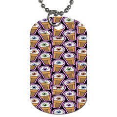 Eyes Cups Dog Tag (two Sides)