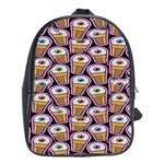 Eyes Cups School Bag (XL) Front