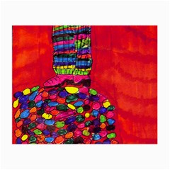 Colorful Leg Warmers Small Glasses Cloth by snowwhitegirl