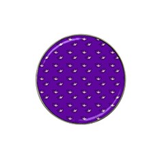 Zodiac Bat Pink Purple Hat Clip Ball Marker (4 Pack) by snowwhitegirl