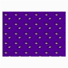 Zodiac Bat Pink Purple Large Glasses Cloth (2 Sides) by snowwhitegirl