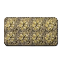 Retro Stlye Floral Decorative Print Pattern Medium Bar Mats by dflcprintsclothing