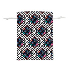 Boho Geometric Lightweight Drawstring Pouch (m)