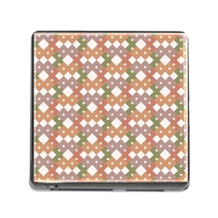 Squares And Diamonds Memory Card Reader (square 5 Slot) by tmsartbazaar