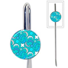 Cloudy Blue Moon Book Mark