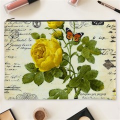 Yellow Roses Cosmetic Bag (xxxl) by ibelieveimages