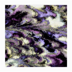 Purple Yellow Marble Medium Glasses Cloth by ibelieveimages