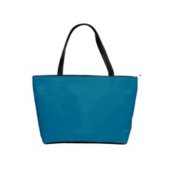 Mosaic Blue Pantone Solid Color Classic Shoulder Handbag by FlagGallery