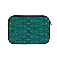 Teal Ikat Pattern Apple Macbook Pro 15  Zipper Case by SpinnyChairDesigns