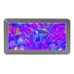 Fuchsia Magenta Abstract Art Memory Card Reader (mini) by SpinnyChairDesigns