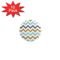 Chevron  1  Mini Magnet (10 Pack)  by Sobalvarro