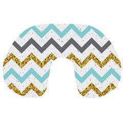 Chevron  Travel Neck Pillow by Sobalvarro