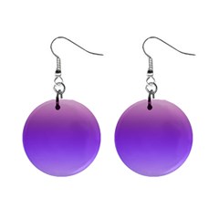 Plum And Violet Purple Gradient Ombre Color Mini Button Earrings