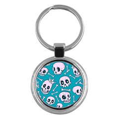 Skull Key Chain (round) by Sobalvarro