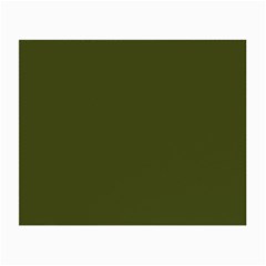 Army Green Solid Color Small Glasses Cloth by SpinnyChairDesigns