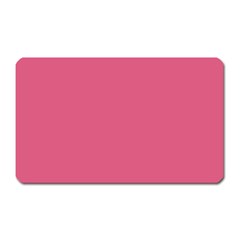 True Blush Pink Color Magnet (rectangular) by SpinnyChairDesigns