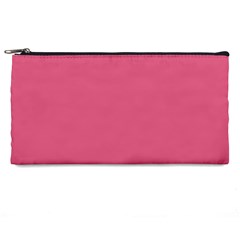 True Blush Pink Color Pencil Case by SpinnyChairDesigns