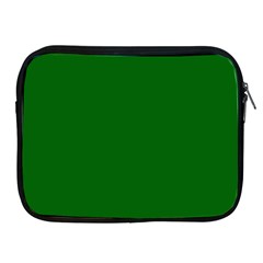 True Emerald Green Color Apple Ipad 2/3/4 Zipper Cases by SpinnyChairDesigns