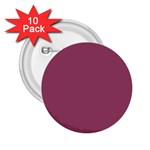 Dark Mauve Color 2.25  Buttons (10 pack)  Front