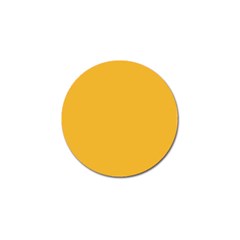 True Mustard Yellow Color Golf Ball Marker (10 Pack) by SpinnyChairDesigns