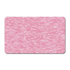 Blush Pink Textured Magnet (rectangular) by SpinnyChairDesigns