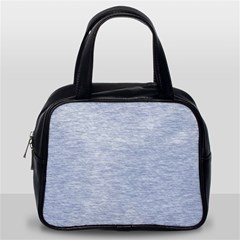 Fade Pale Blue Texture Classic Handbag (one Side) by SpinnyChairDesigns