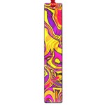 Colorful Boho Swirls Pattern Large Book Marks Front