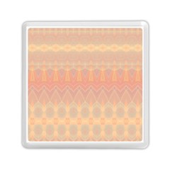 Boho Soft Peach Pattern Memory Card Reader (square) by SpinnyChairDesigns