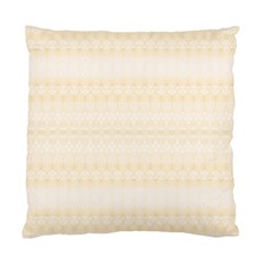 Boho Lemon Chiffon Pattern Standard Cushion Case (one Side) by SpinnyChairDesigns