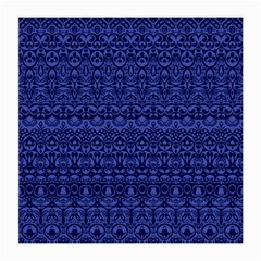 Boho Navy Blue  Medium Glasses Cloth (2 Sides) by SpinnyChairDesigns