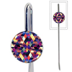 Colorful Geometric  Book Mark by SpinnyChairDesigns