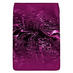 Magenta Black Swirl Removable Flap Cover (s) by SpinnyChairDesigns