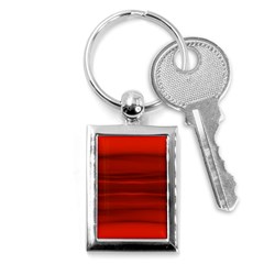 Scarlet Red Ombre Key Chain (rectangle) by SpinnyChairDesigns