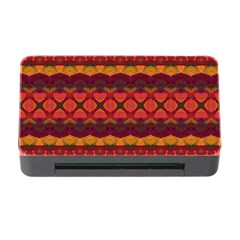 Boho Red Gold Memory Card Reader With Cf by SpinnyChairDesigns